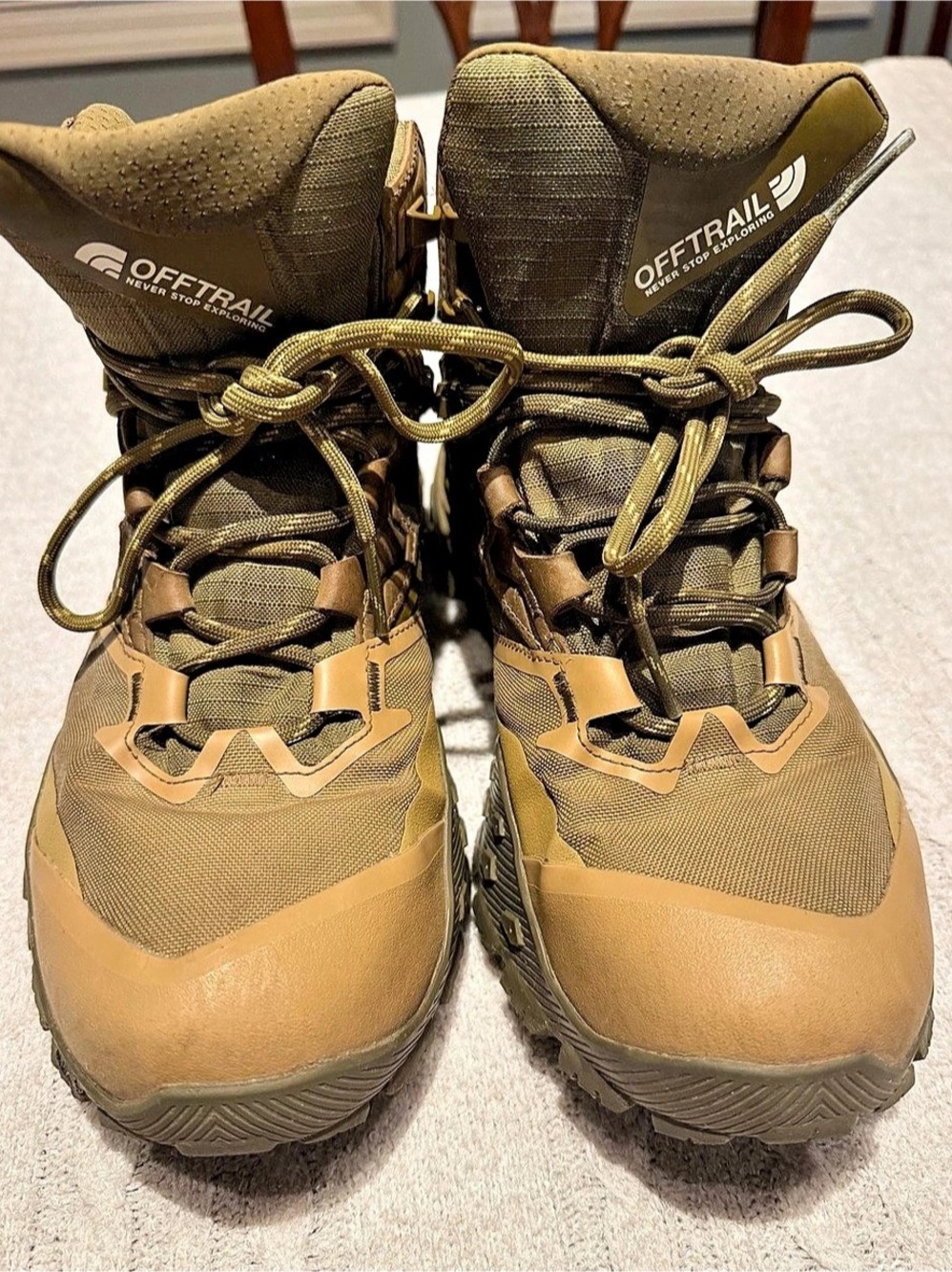 The North Face Offtrail Hike LT Mid GORE-TEX Boots Brown & Green US 9